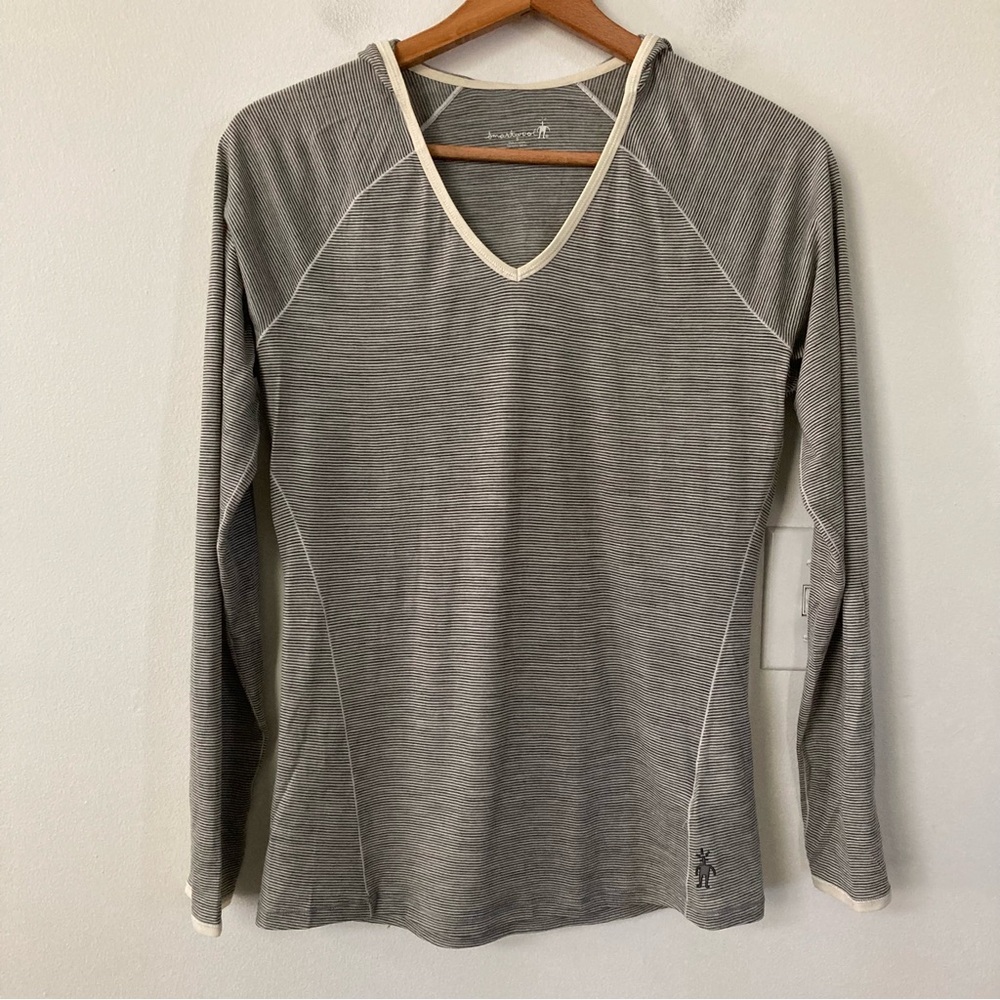 Smartwool Merino Wool Long Sleeve Top with Hood